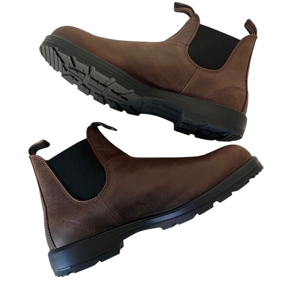 Blundstone Classic Chelsea Leather Boot Antique Brown 1609 Size AU 11 US Men 12 - Picture 9 of 11